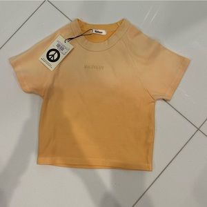 MADHAPPY SUMMER COLLECTION RIBBED BABY DOLL TEE
M / sunburst